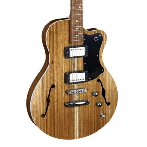 Pratley PRSH22-BW Electric Semi-Hollow Blackwood Singlecut Seth Lover HH