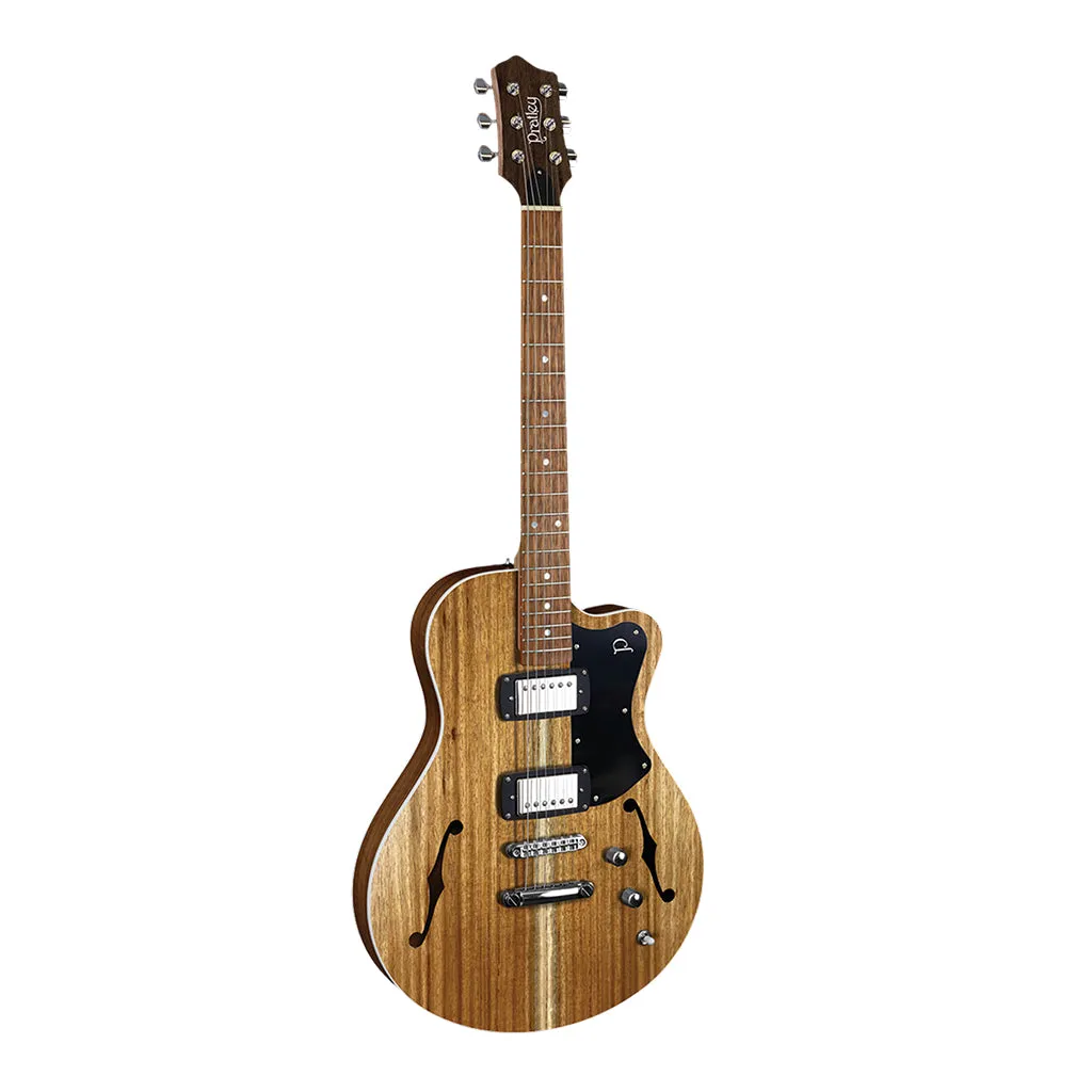 Pratley PRSH22-BW Electric Semi-Hollow Blackwood Singlecut Seth Lover HH