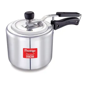 Prestige Nakshatra Plus Svachh Aluminium Straight Wall Inner Lid Pressure Cooker3L