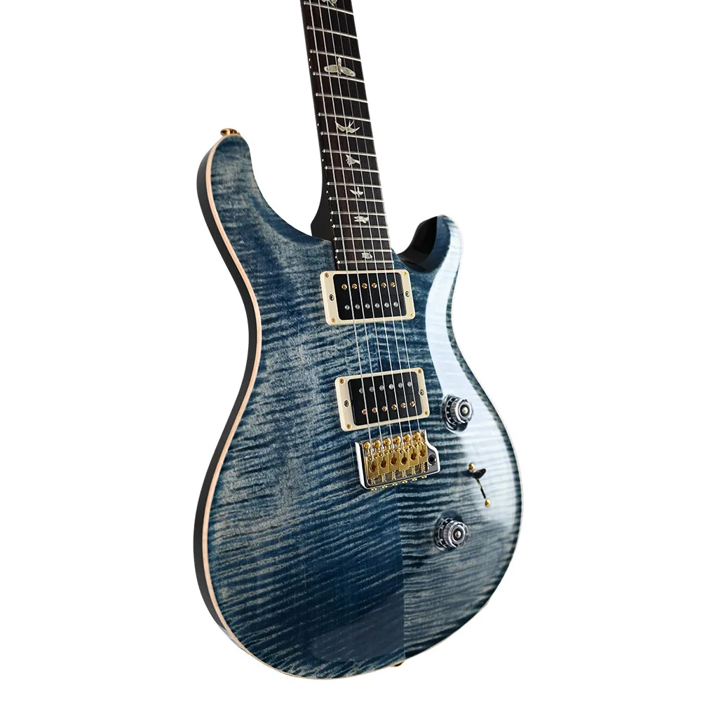 PRS Custom 24 10 Top - Faded Whale Blue - Pattern Thin Neck