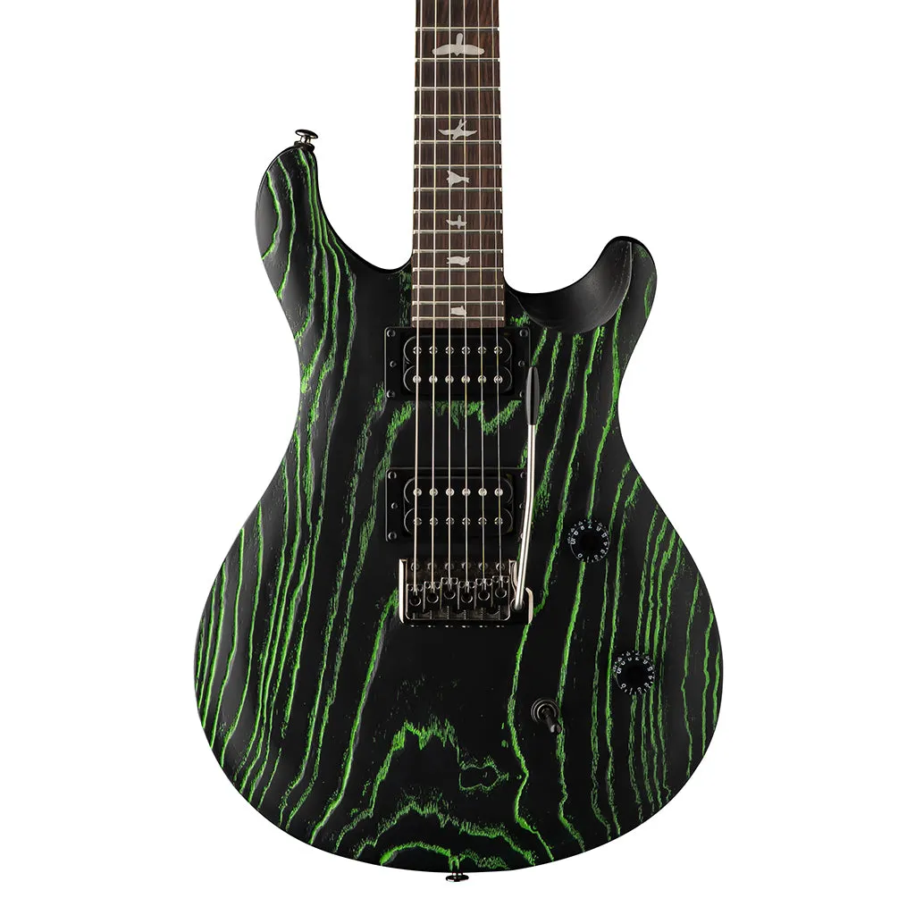 PRS SE CE24 Limited Edition Swamp Ash - Sandblasted Green