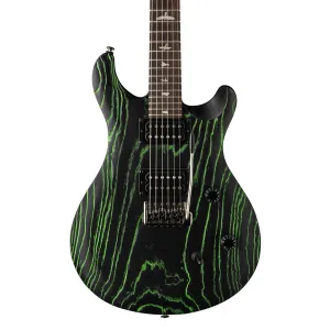PRS SE CE24 Limited Edition Swamp Ash - Sandblasted Green