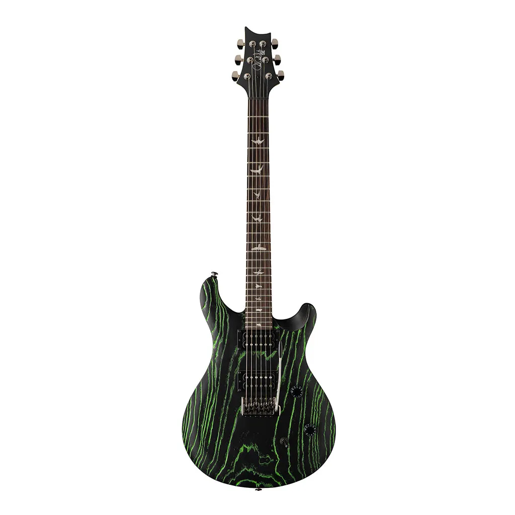 PRS SE CE24 Limited Edition Swamp Ash - Sandblasted Green