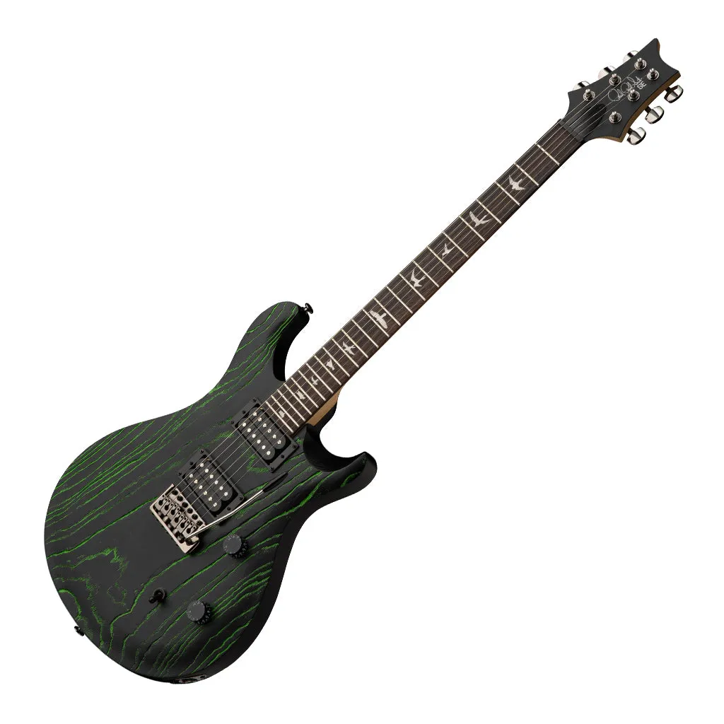 PRS SE CE24 Limited Edition Swamp Ash - Sandblasted Green