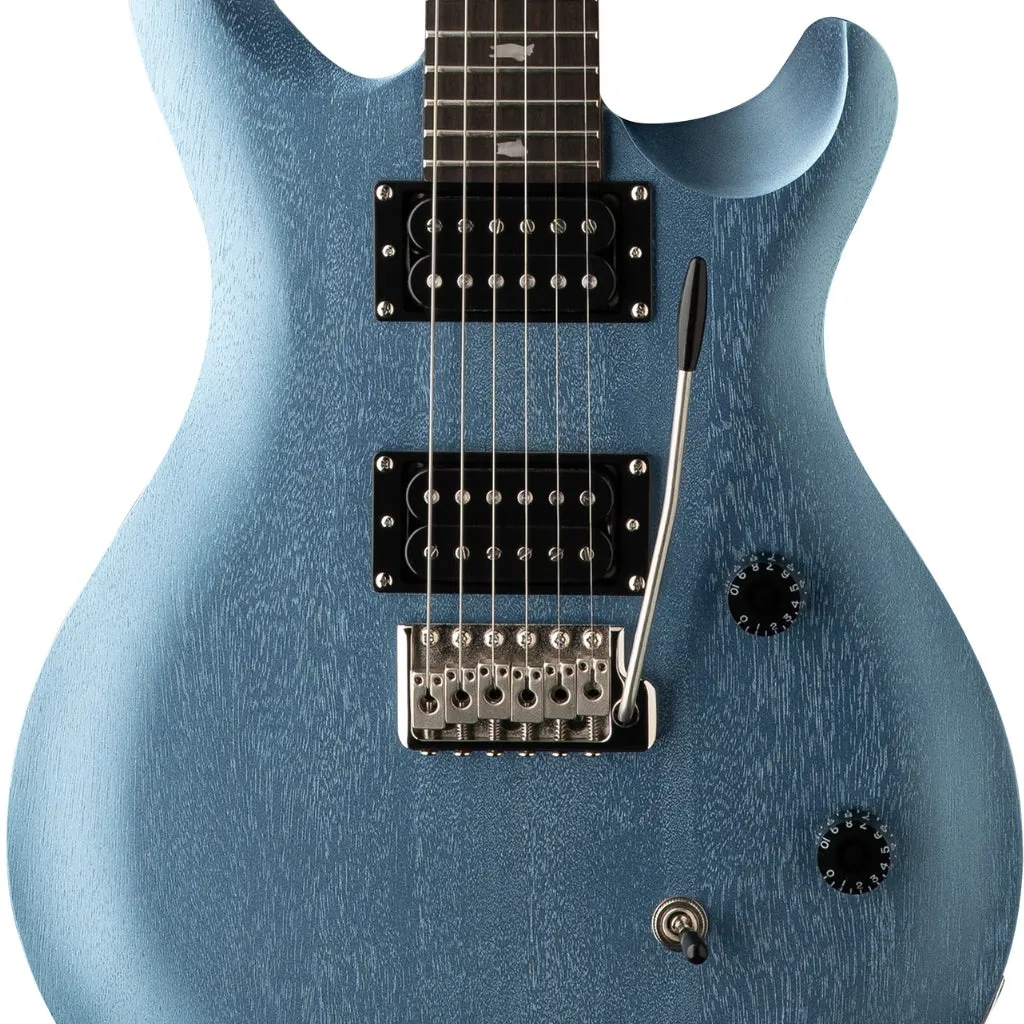 PRS SE CE24 Standard Satin Electric Guitar - Ice Blue Metallic