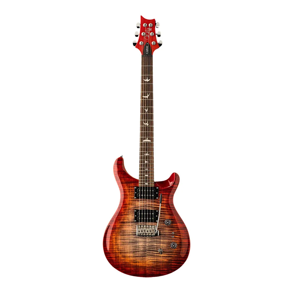 PRS SE Custom 24 08 - Charcoal Cherry Burst