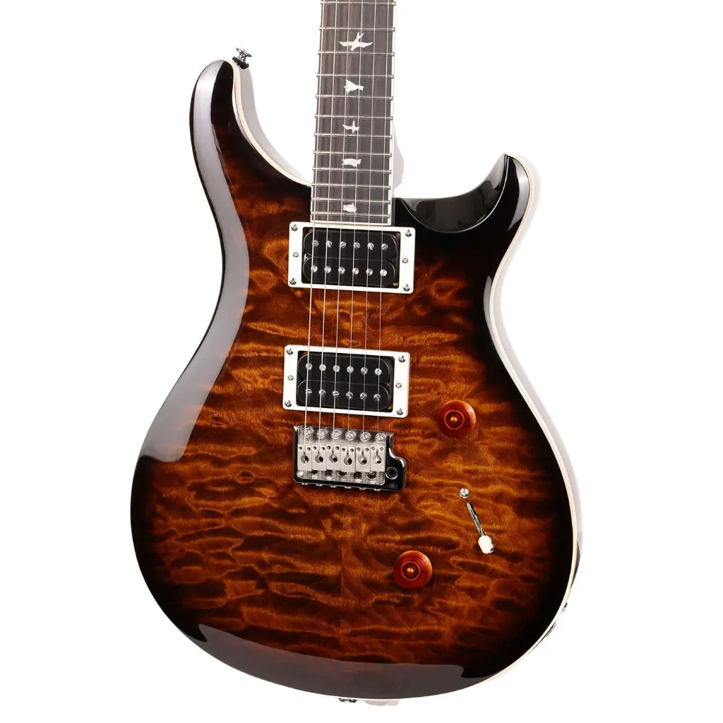 PRS SE Custom 24 Quilt Electric Guitar - Black Gold Burst