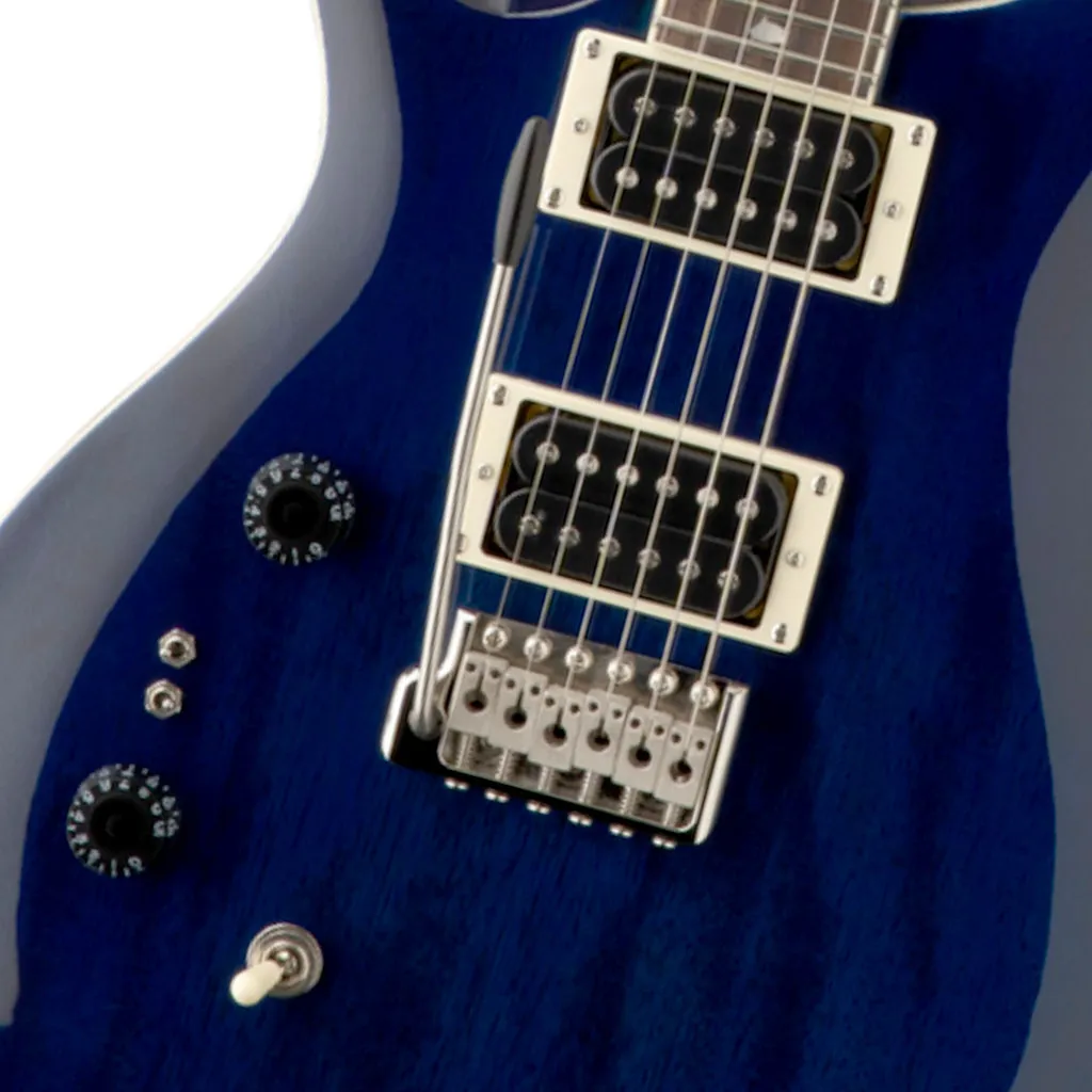 PRS SE Standard 24 08 LH, Translucent Blue
