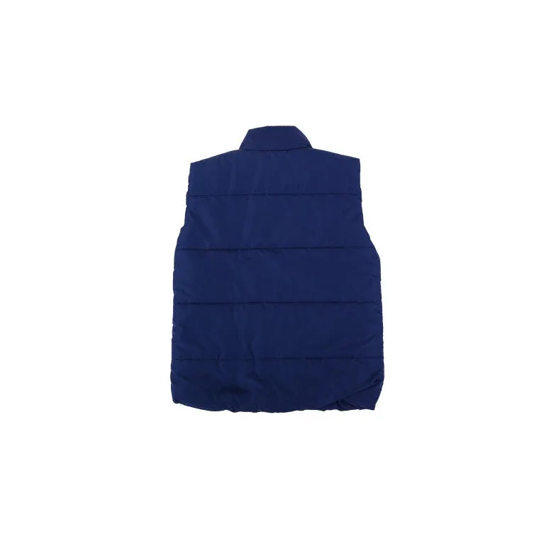 Puffa Vest, Navy, Size 12