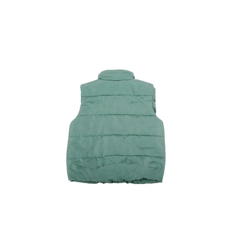Puffa Vest, Sage, Size 12