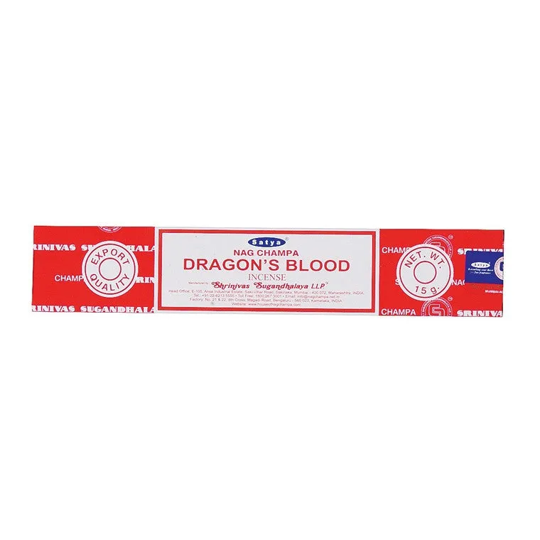 Raj Dragons Blood Incense, 20 Sticks