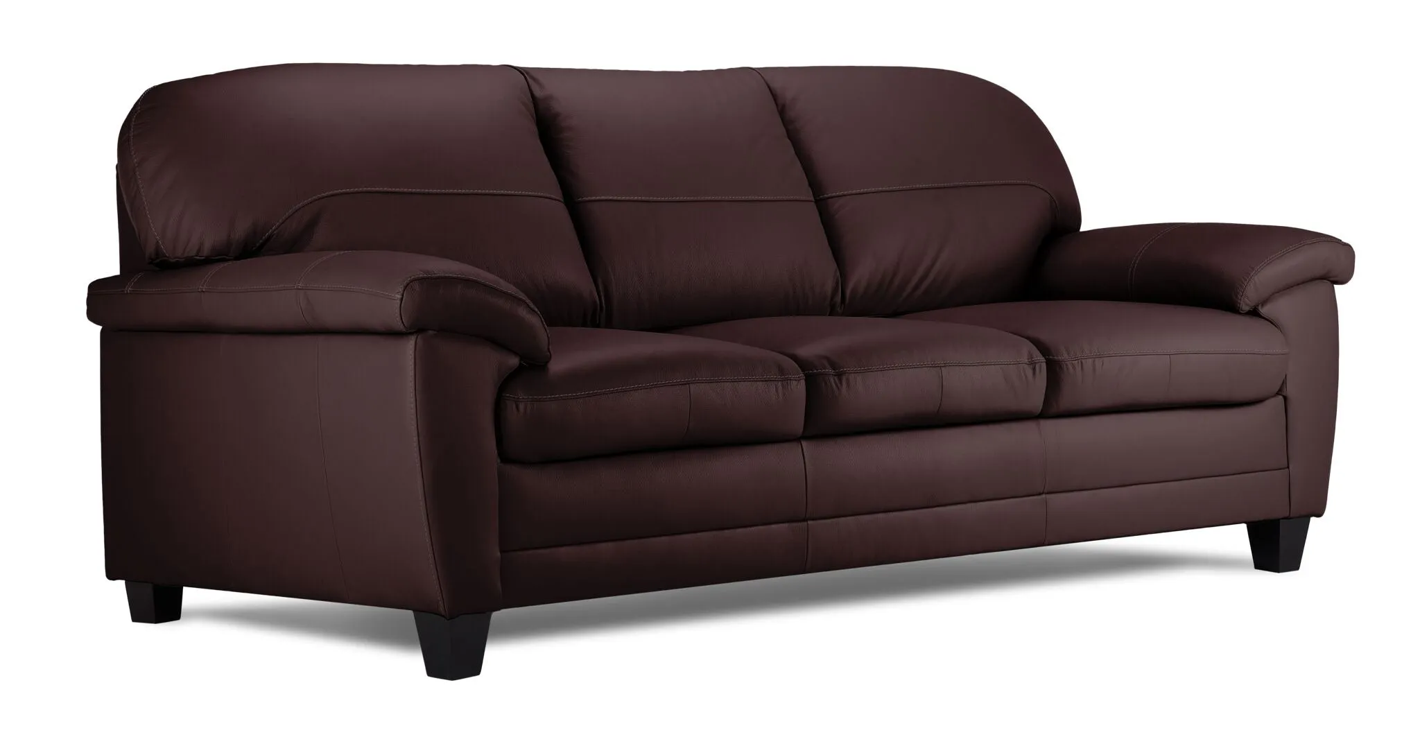 Raphael Leather Sofa - Mocha