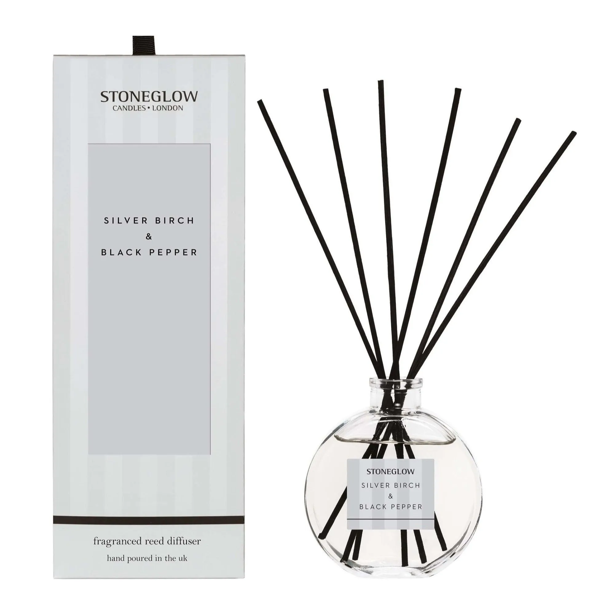 Reed Diffuser | Modern Classics | Silver Birch & Black Pepper | 120ml
