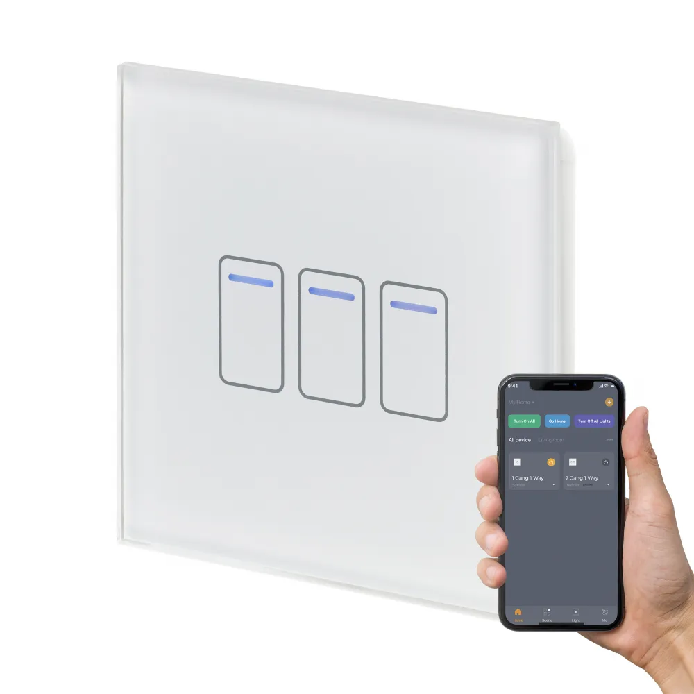Retrotouch Crystal  Touch WIFI Switch 240v 3G White