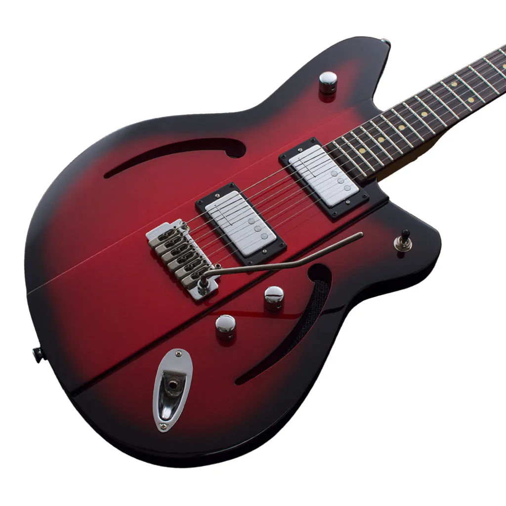 Reverend Airsonic W - Metallic Red Burst