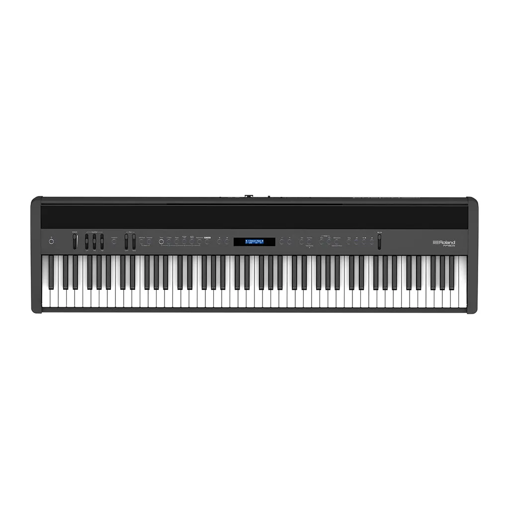 Roland FP60XBKS - Black Kit Bundle