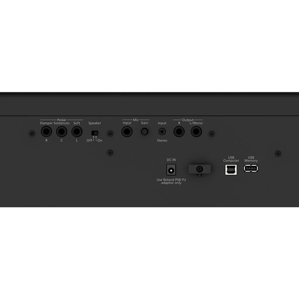 Roland FP60XBKS - Black Kit Bundle