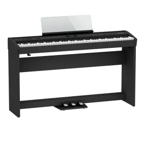 Roland FP60XBKS - Black Kit Bundle