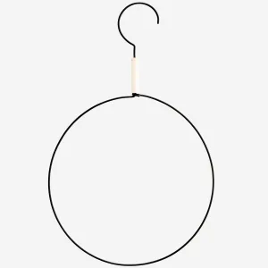 Round Hanger - Matt Black