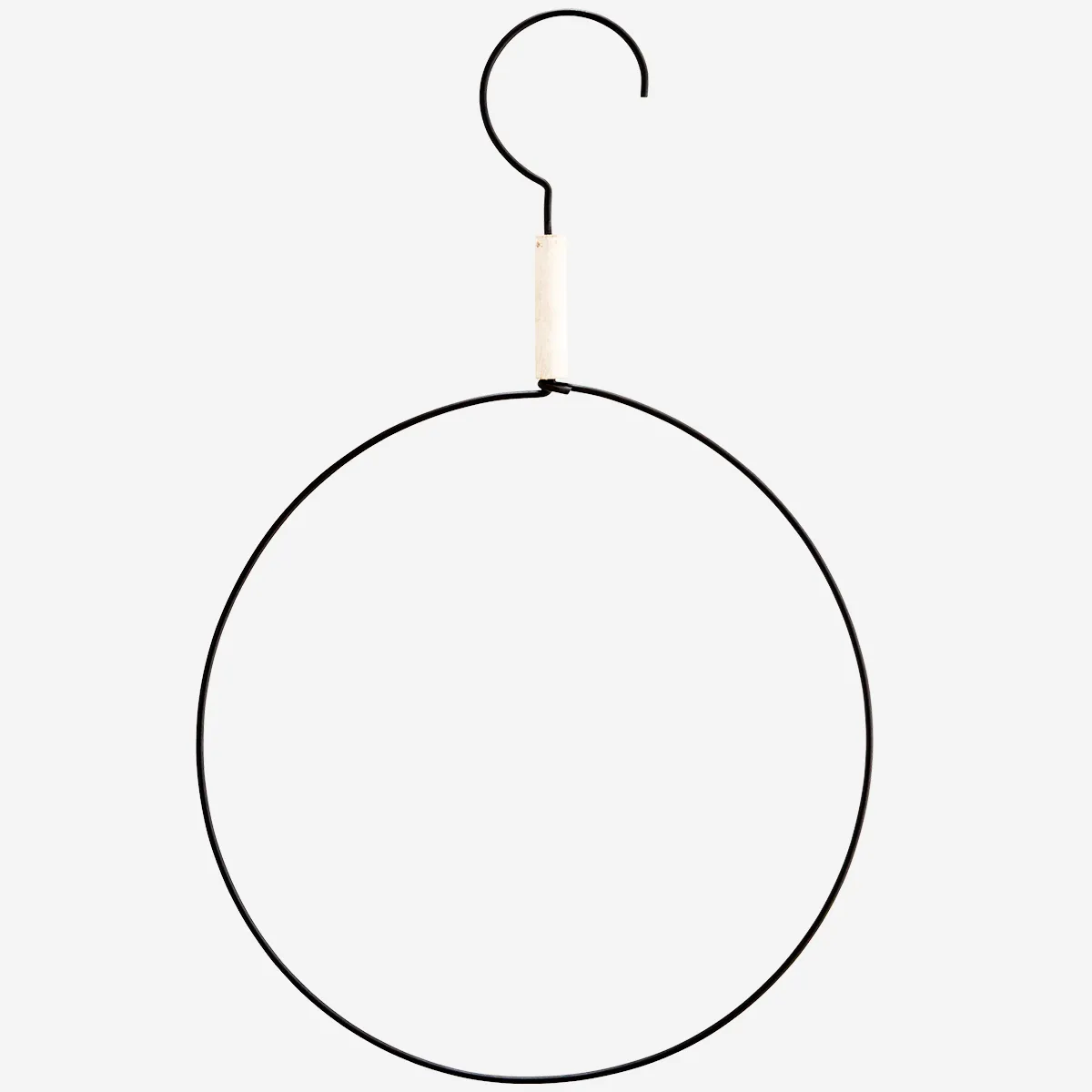 Round Hanger - Matt Black