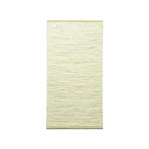 Rug Solid Cotton Rug 200x75 Cm, Lemon