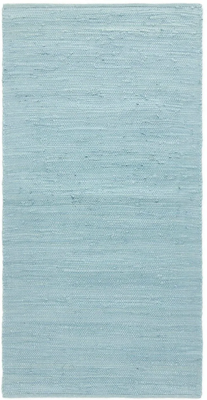 Rug Solid Cotton Rug Daydream Blue, 170 X 240 Cm