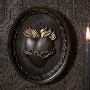SACRED HEART WALL PLAQUE - THORNS EDITION