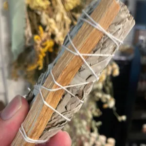 Sage and Palo Santo- Smudge Bundle