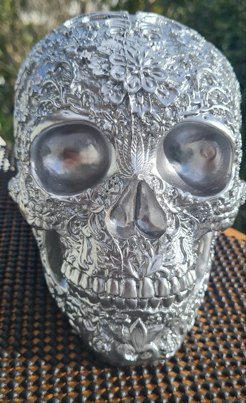 Sale💥FLOWER SKULL CANDY SKULLS-Hand painted by me