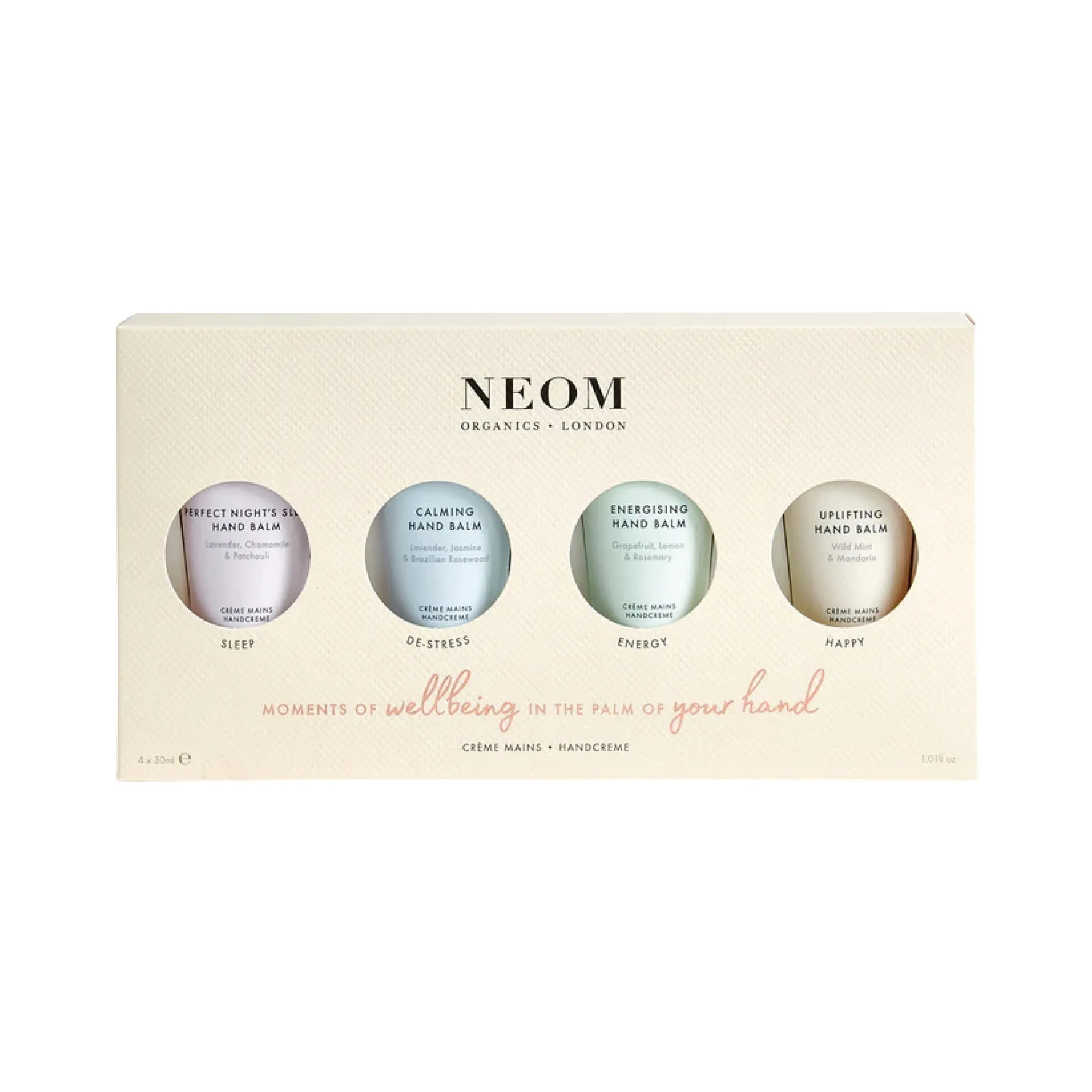 Scent to Make You Feel Good Moments of Wellbeing Hand Balm Collection | Set of 4