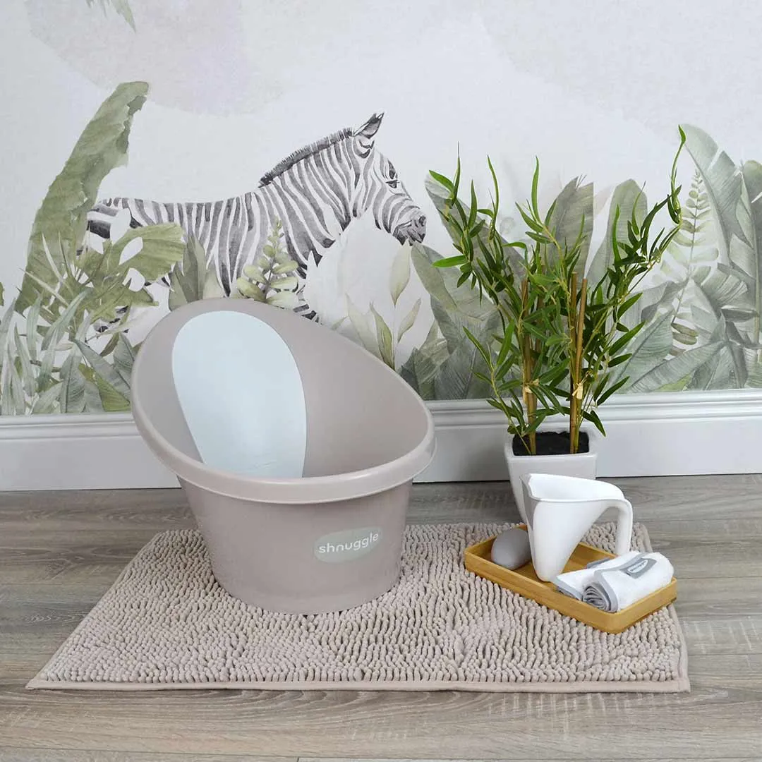 Shnuggle Baby Bath Essentials Bundle - Taupe