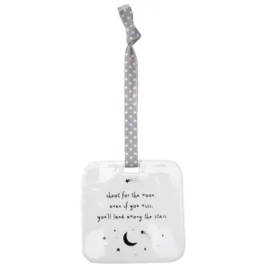 Shoot for the Moon Hanging Ornament