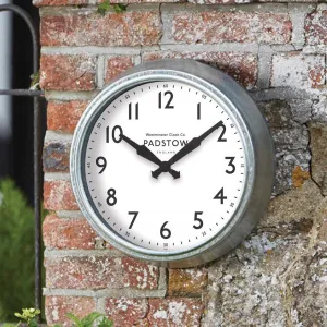 Smart Solar Padstow Wall Clock 15"