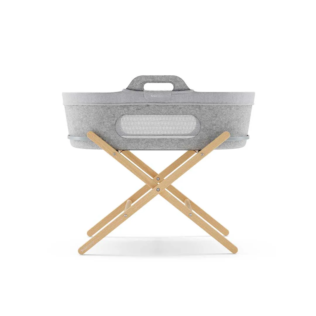 SnuzBaskit Moses Basket Liner - Dark Grey Marl