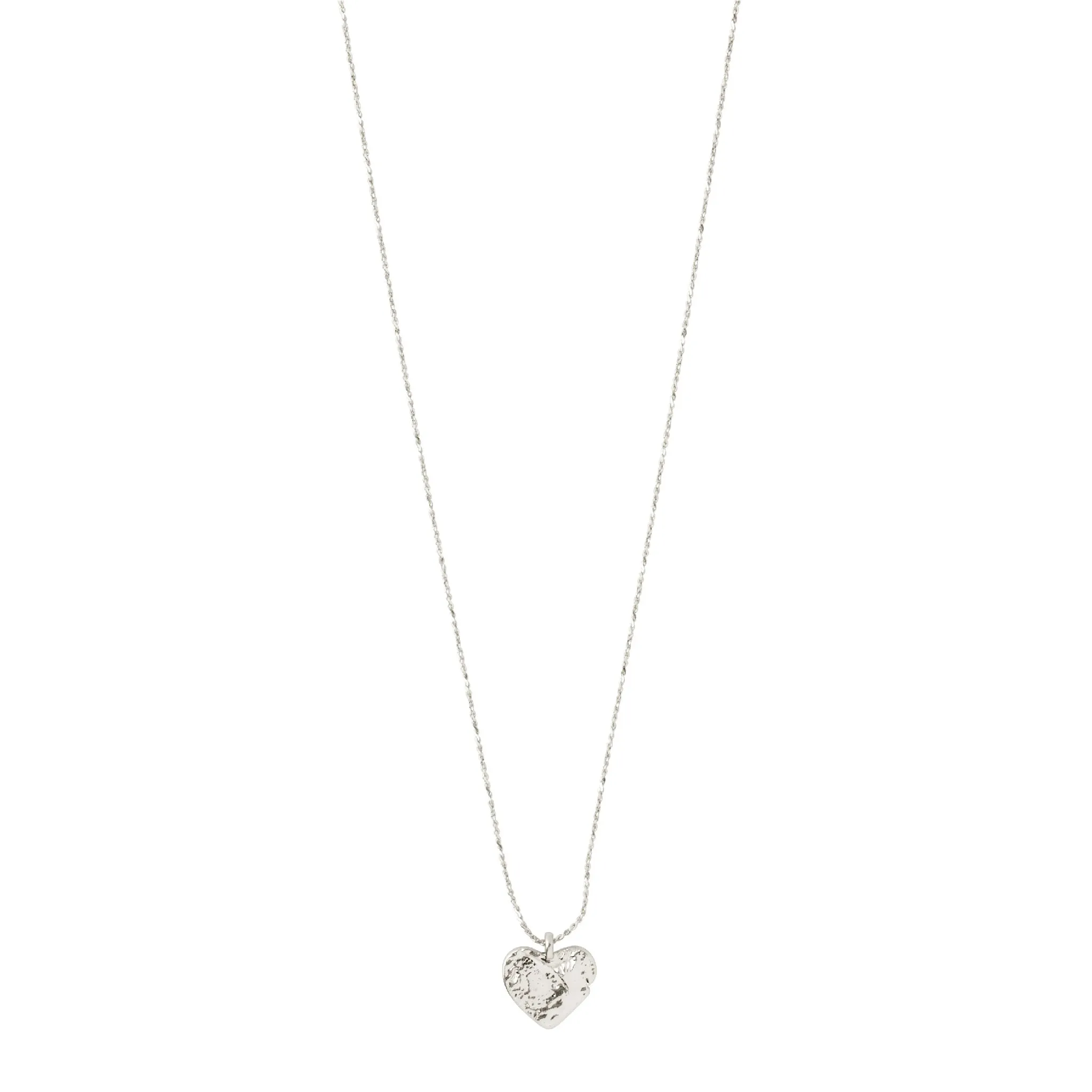 Sophia Heart Pendant Necklace | Silver Plated