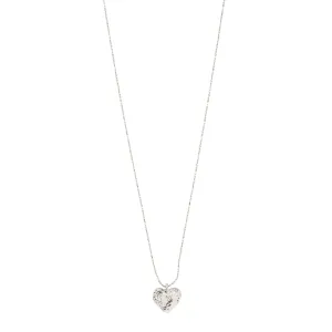Sophia Heart Pendant Necklace | Silver Plated