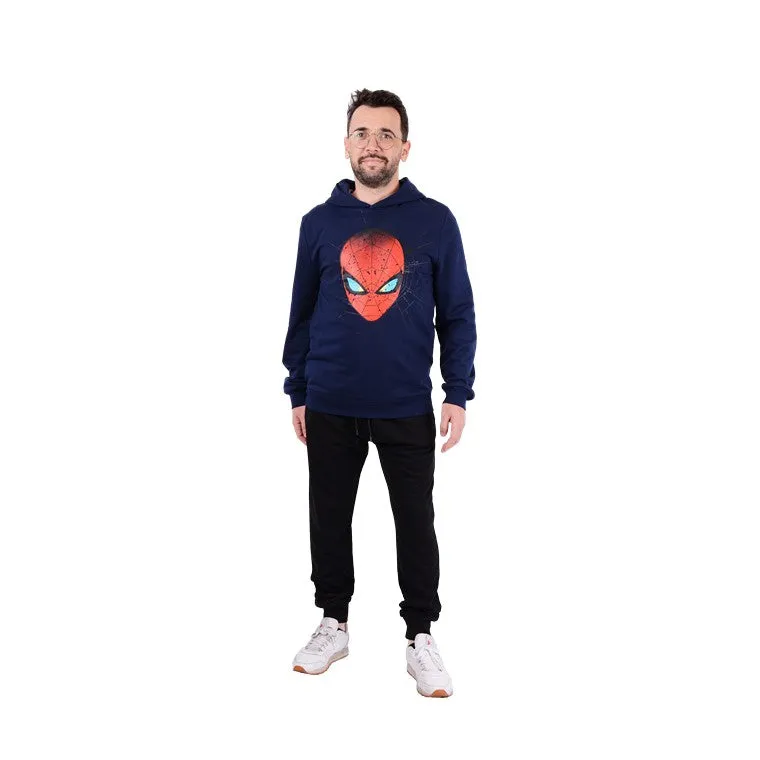 Spiderman Hoodie, Navy, Size XXL