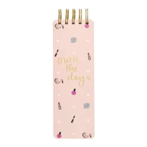 Spiral Memo List Pad | Own the Day | 3x8.5"