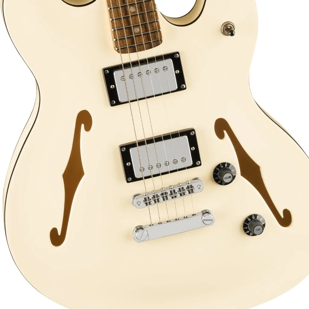 Squier Affinity Series Starcaster Deluxe Laurel Fingerboard - Olympic White