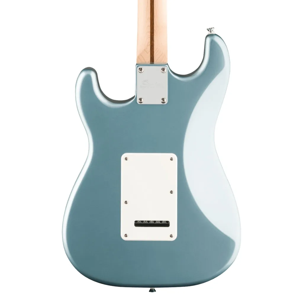 Squier Affinity Series Stratocaster Junior HSS Laurel Fingerboard with White Pickguard - Ice Blue Metallic