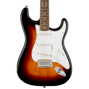 Squier -  Affinity Series Stratocaster, Laurel Fingerboard, White Pickguard, 3-Color Sunburst