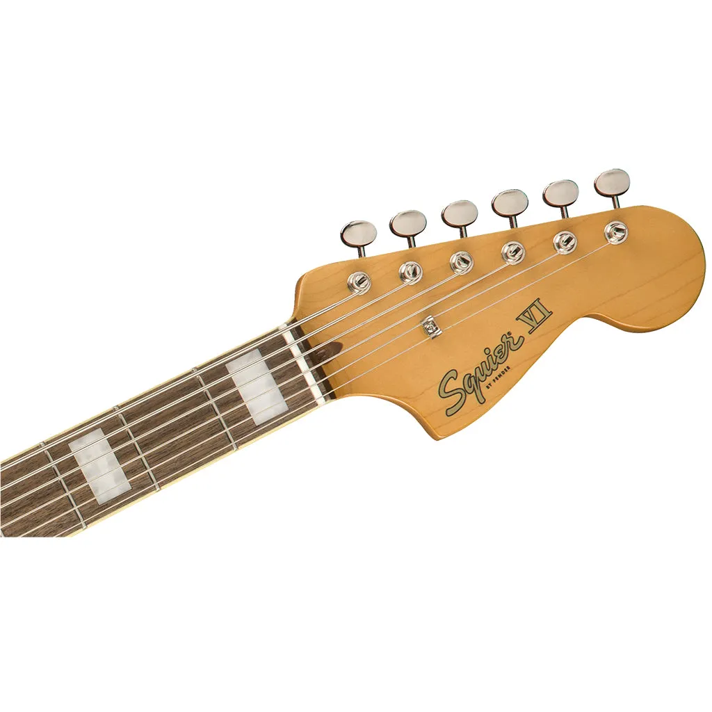 Squier Classic Vibe Bass VI - Black - Laurel Fretboard