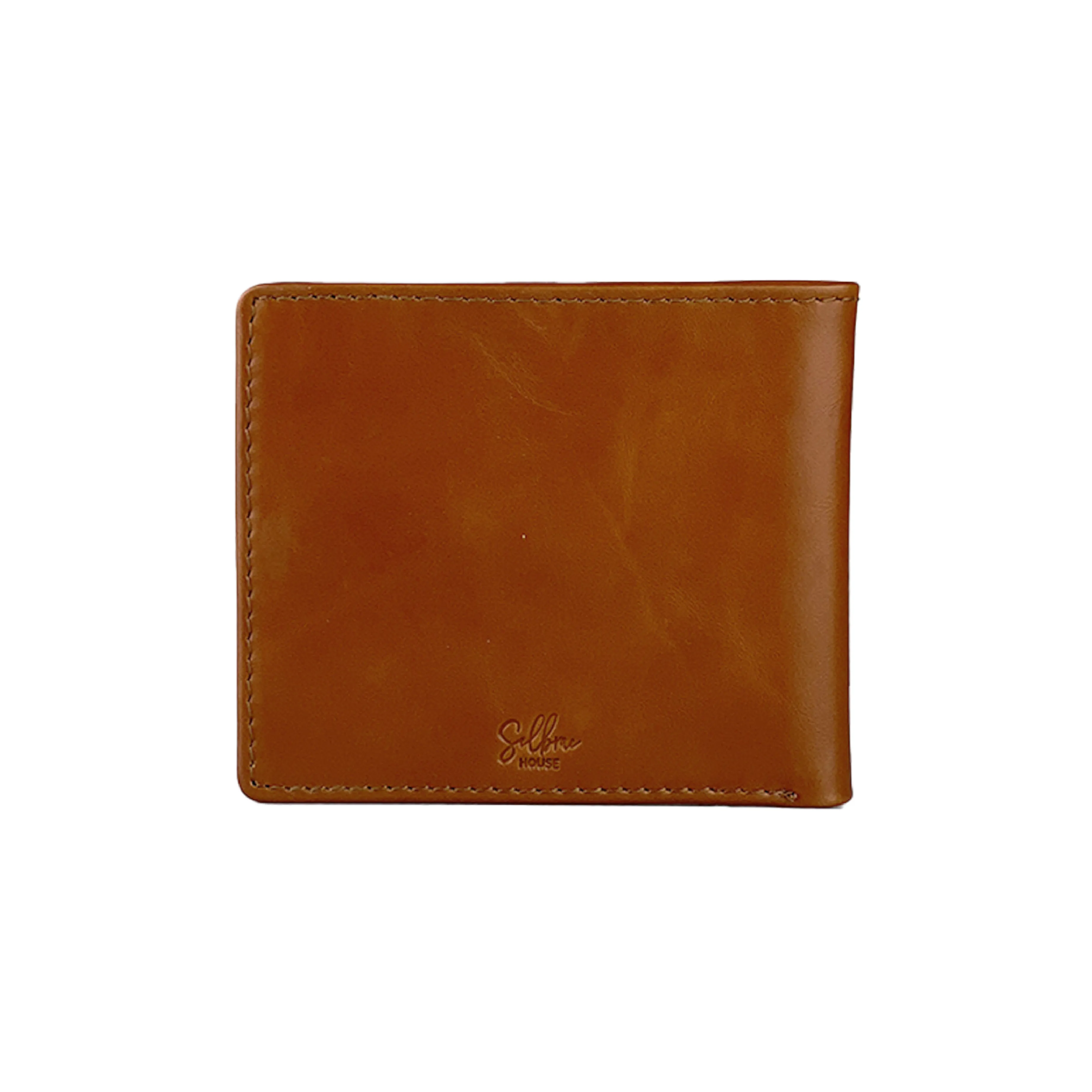 Stag Engraved Leather Wallet | Brown