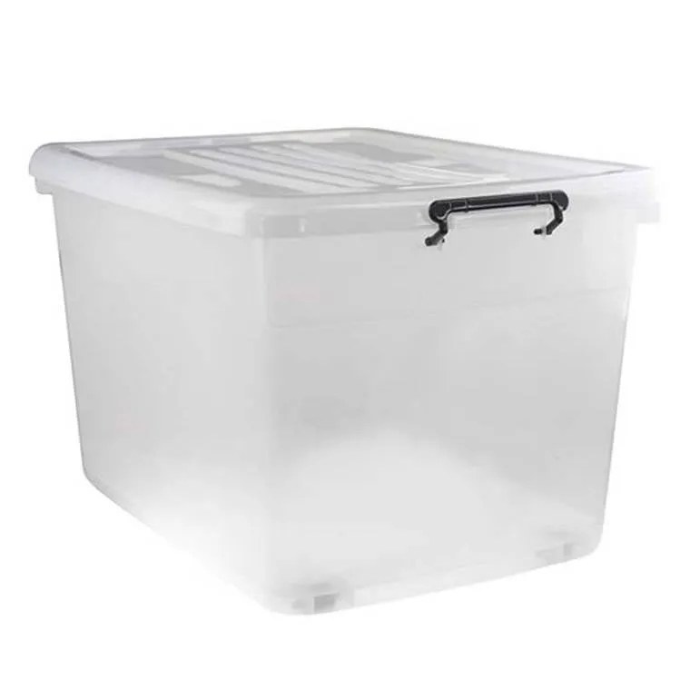 Storage Box, Heavy Duty, High Transparent, 150L