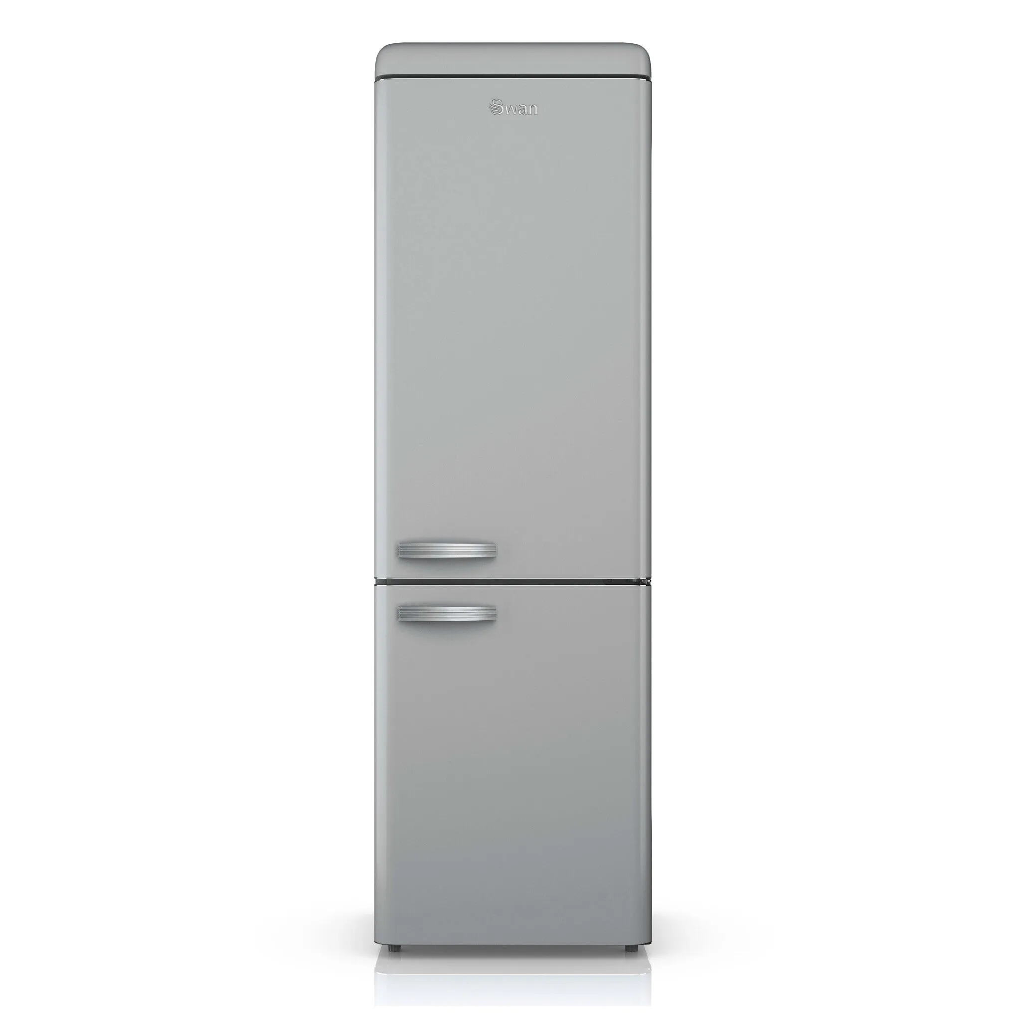 Swan SR11020GRNE fridge-freezer Freestanding 211 L E Grey