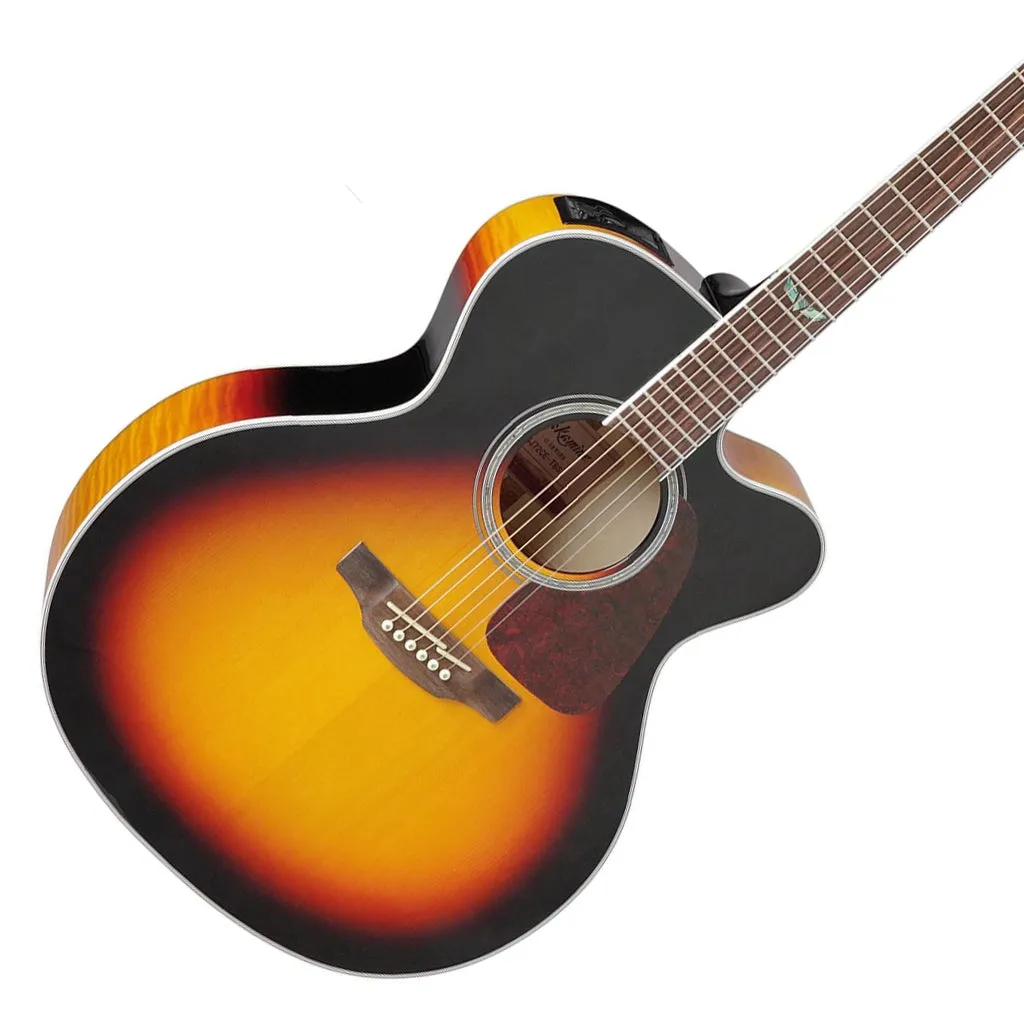 Takamine GJ72CENAT Jumbo - Brown Sunburst Gloss
