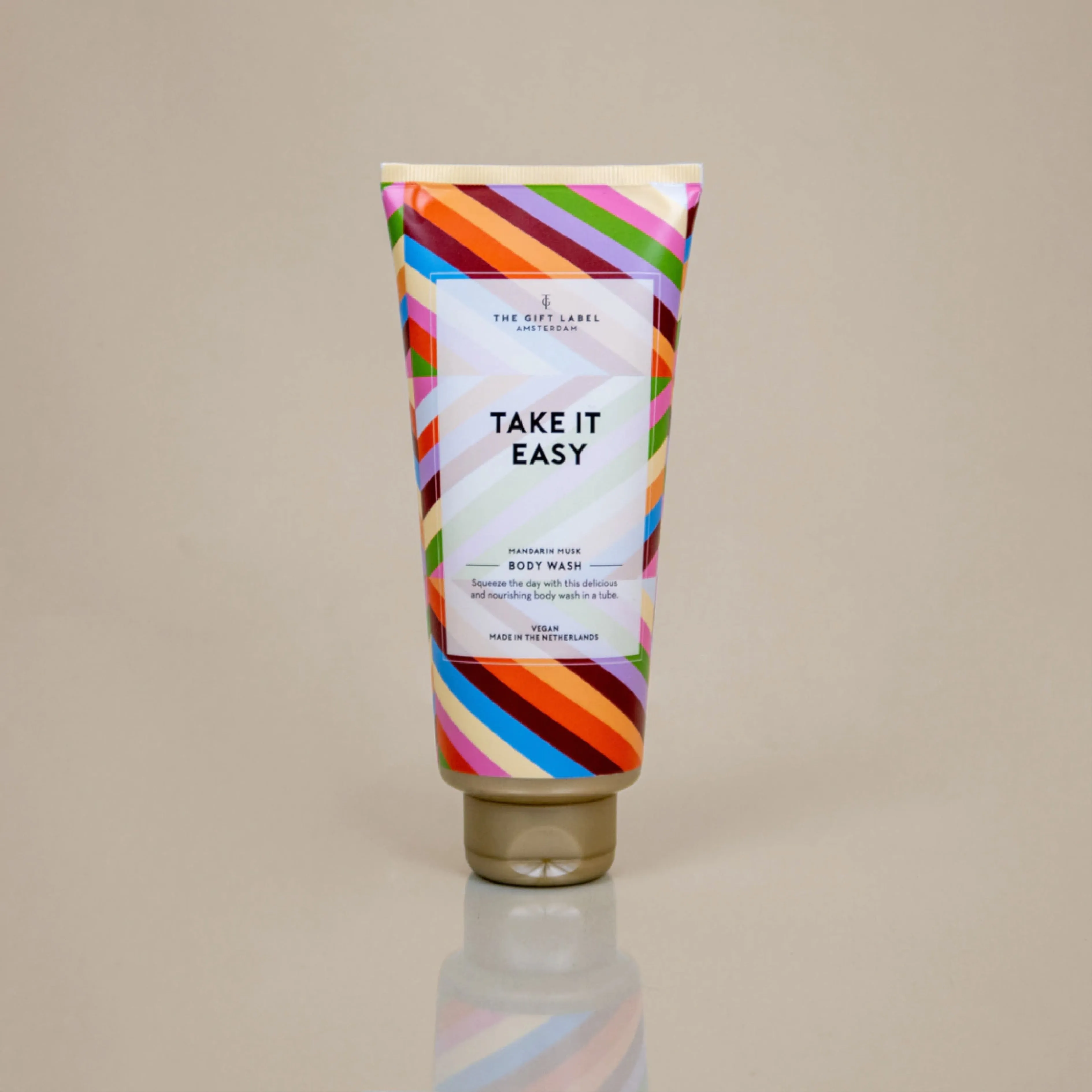 'Take It Easy' Body Wash Tube | Mandarin Musk | 200ml