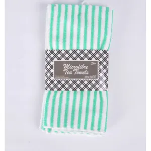 Tea Towel M/Fibre 40x60cm 2pk