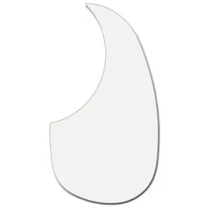 Teardrop Scratchplate Clear