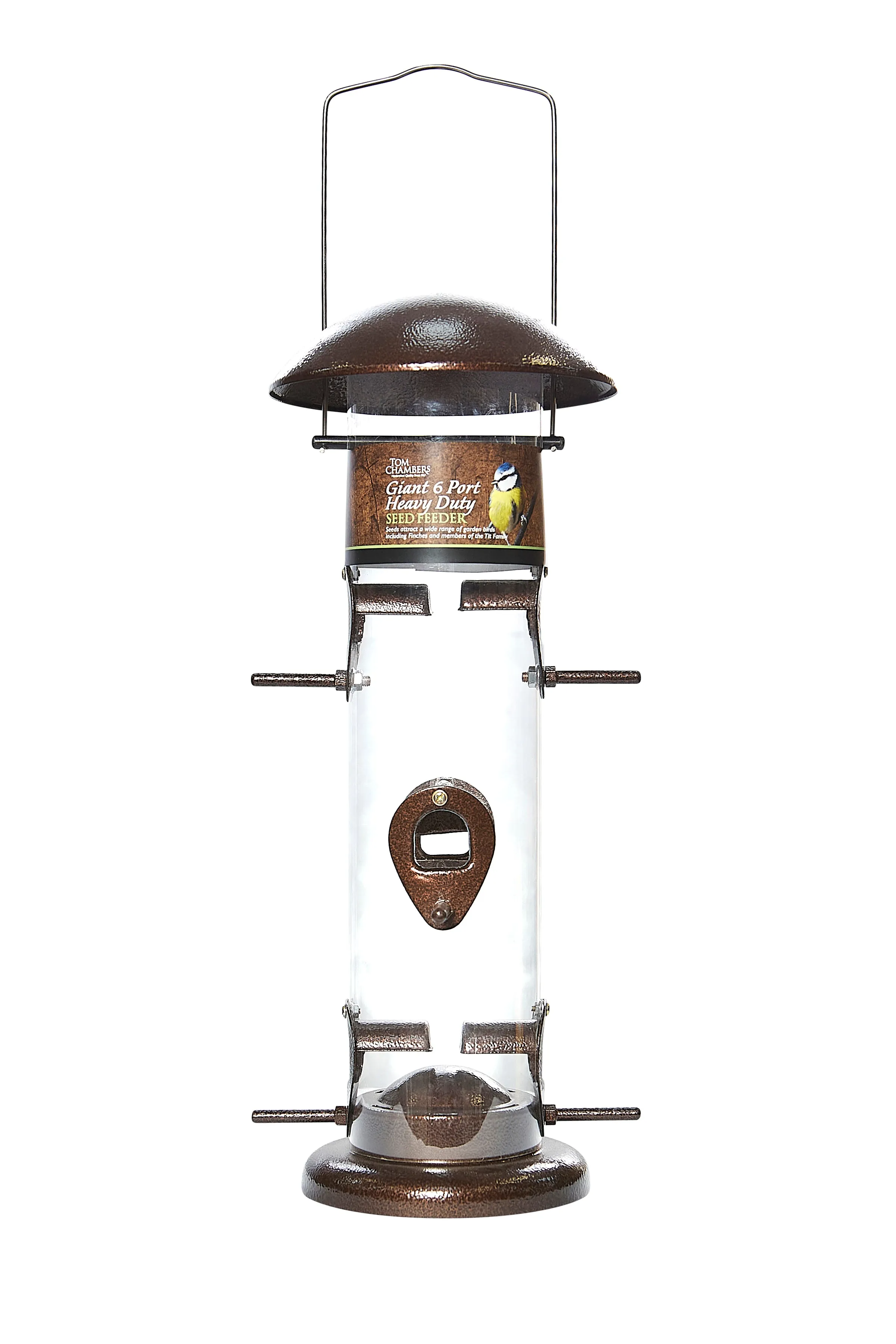 Tom Chambers Giant 6 Port Heavy Duty Seed Feeder
